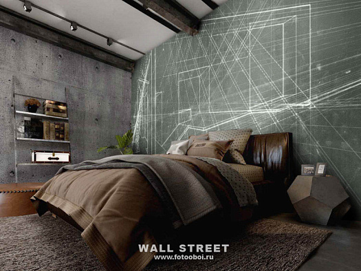 Фотообои в интерьере артикул Induction 31, INDUCTION, Wall street Фотообои в интерьере артикул Induction 31, INDUCTION, Wall street