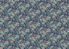 Синие обои в прихожую Rasch Florentine Incanto 820355