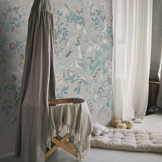 Фотообои в интерьере артикул CLOVER 3, CLOVER, Factura Фотообои в интерьере артикул CLOVER 3, CLOVER, Factura