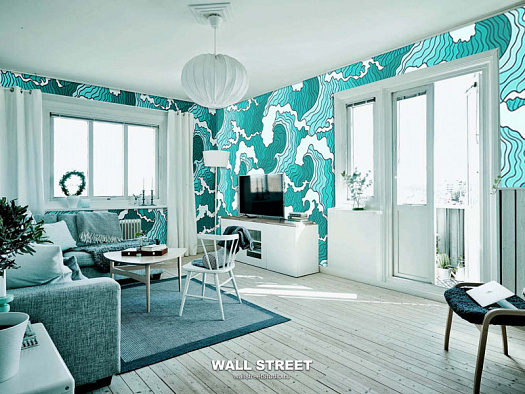 Фотообои в интерьере артикул Fresh 24, FRESH, Wall street Фотообои в интерьере артикул Fresh 24, FRESH, Wall street