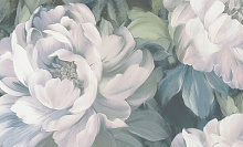 Сине-зелёные обои Grandeco Anita A79403